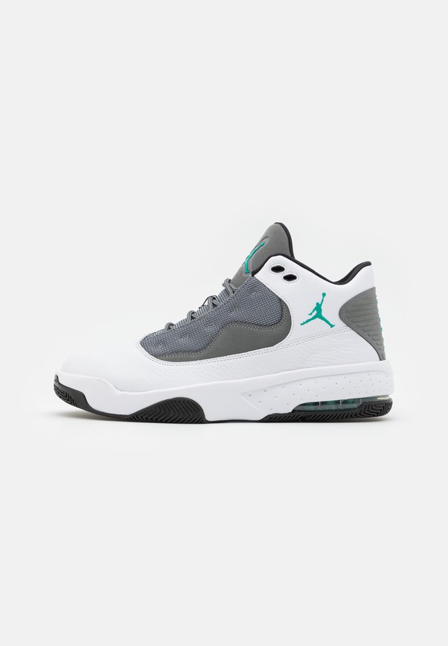 MAX AURA 2 - Baskets montantes - white/black/neptune green/smoke grey
