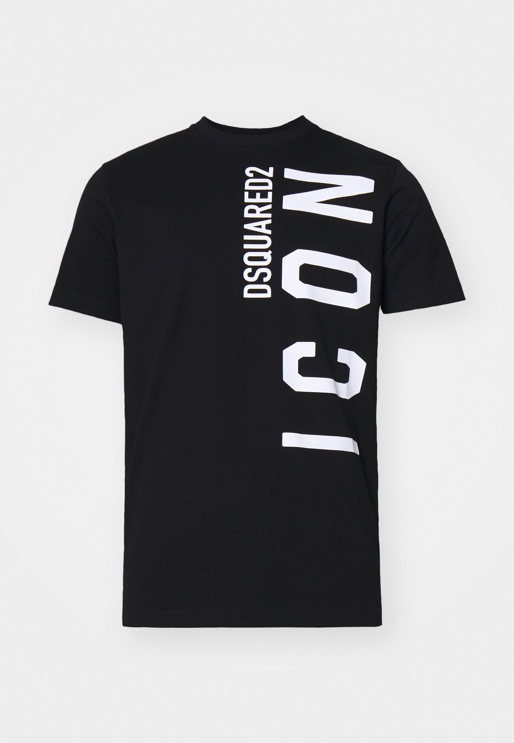 【関税/送料無料】D SQUARED2*新作*Icon print T-shirt DSQUARED2 Icon プリント Tシャツ | ブラック | FARFETCH JP