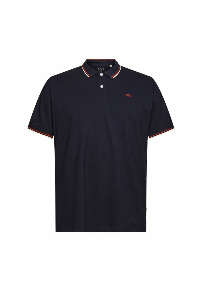 Herren T-Shirts basic | edc by Esprit Poloshirt navy/dunkelblau - OM32309 Herren T-Shirts basic | edc by Esprit Poloshirt navy/dunkelblau - OM32309