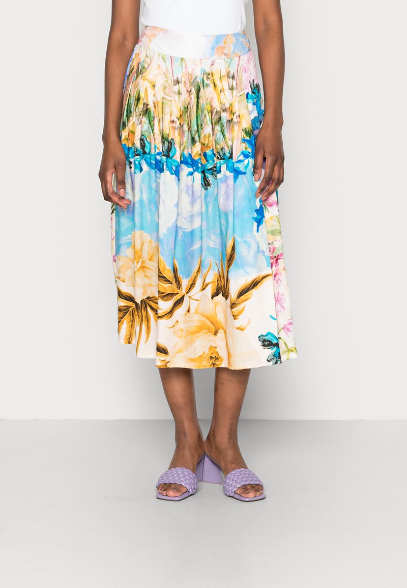 Damen Jeansröcke | Thought COTSWOLD TIE FRONT SKIRT A-Linien-Rock multi/mehrfarbig - GL76654 Damen Jeansröcke | Thought COTSWOLD TIE FRONT SKIRT A-Linien-Rock multi/mehrfarbig - GL76654