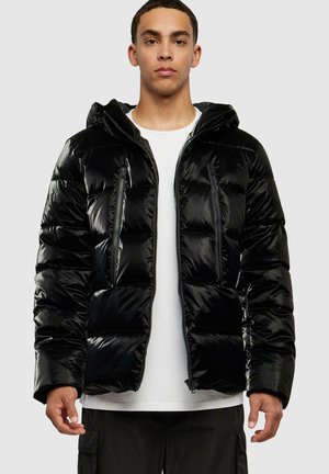 SHARK SKIN PUFFER - Talvitakki - black