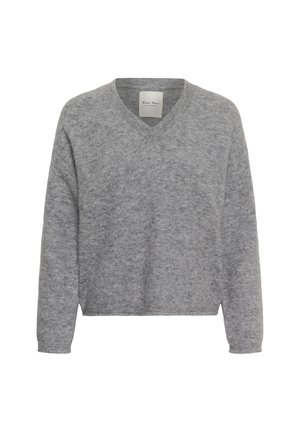 Part Two, CHANILLAPW PULLOVER - Πουλόβερ - grey melange