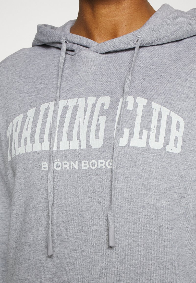 Damen Sweatshirts | Björn Borg CROP HOODIE Sweatshirt light grey melange/grau - TS05718 Damen Sweatshirts | Björn Borg CROP HOODIE Sweatshirt light grey melange/grau - TS05718