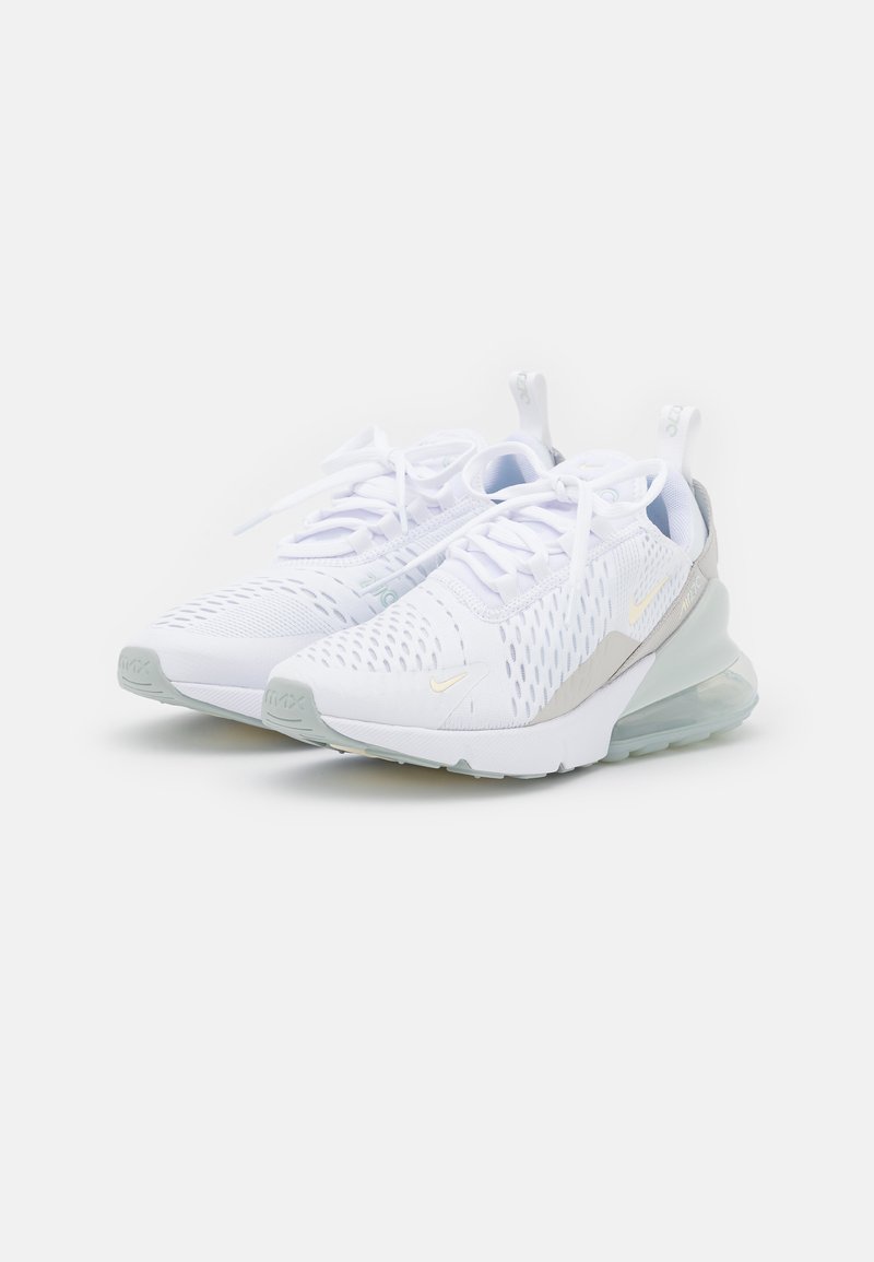 Nike Sportswear Air Max 270 Trainers White Grey Haze Light Bone White Zalando Co Uk