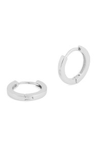 SNÖ of Sweden CORE NICE 15MM RING EAR - Oorbellen - silver-coloured