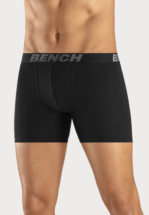 4 PACK - Kurze Boxershorts - schwarz