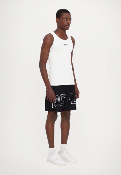 GCDS LOUNGE LOGO TANK - Μπλούζα - bright white