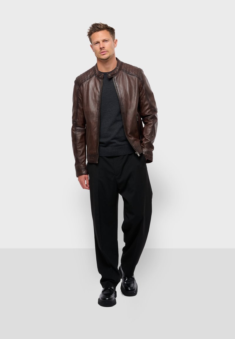 Oakwood Leren jas bruin