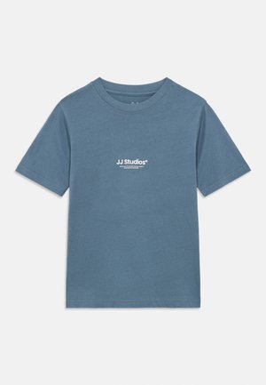 JJESOHO TEE CREW NECK - Camiseta básica - blue mirage