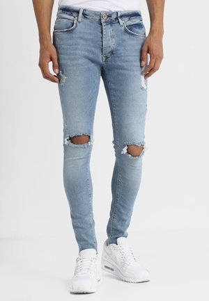 River Island Vaqueros pitillo - blue