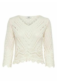 JDY Strickpullover - off-white