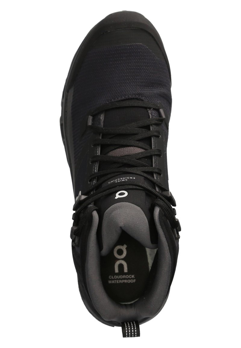 On Scarpa Da Trekking Cloudrock Mid Uomo – Impermeabile, Caviglia Alta, Colore Cacciatore/Nero – Taglia 42 EU - 4
