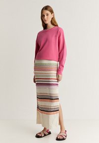 Scalpers Sweatshirt - fucsia