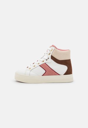 AVONA - Sneaker high - white/rose/multi-coloured