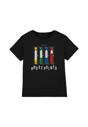 Cotton Soul, HARRY POTTER HOGWARTS HOUSE POINTS IN VIALS UNISEX - T-Shirt print - black