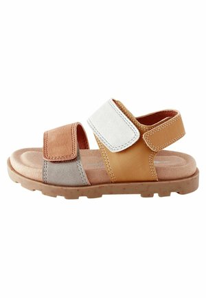 DOUBLE FASTENING - Sandaler - tan brown