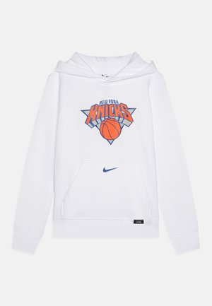 NBA NEW YORK KNICKS CITY EDITION CLUB HOODY UNISEX - Klubu apģērbs - white