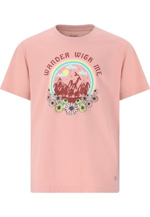 MINKA UNISEX - T-Shirt print - misty rose