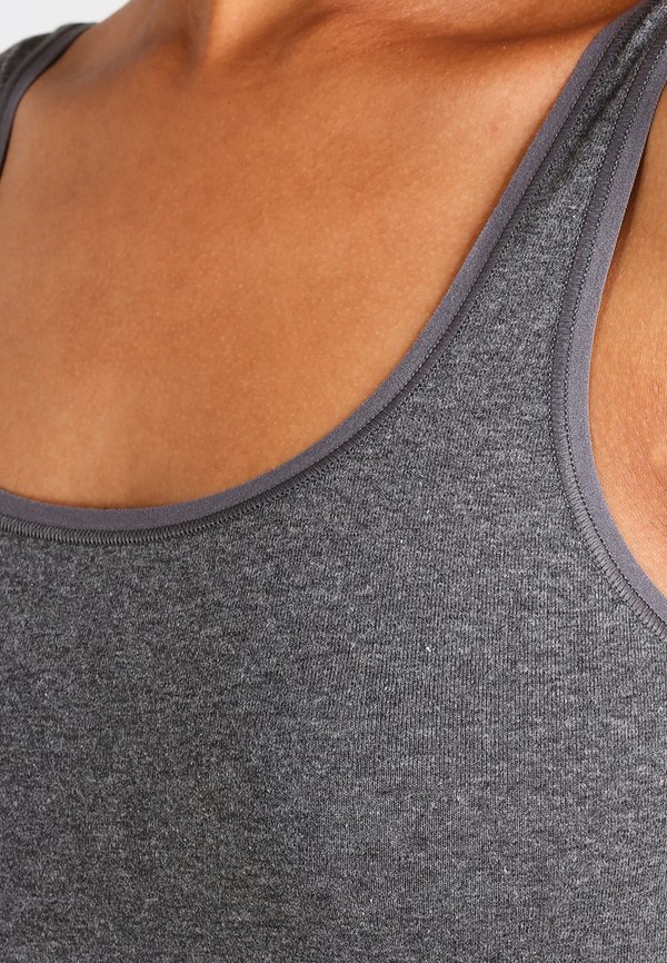 ADVANTAGE 2 PACK - Undershirt - anthracite melange4