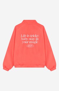Kaotiko JACKET LIFE IS TRICKY UNISEX - Flísová bunda - red