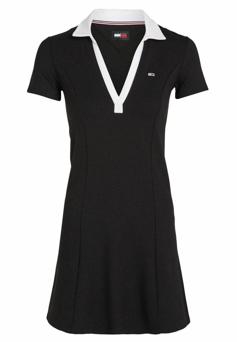 Tommy Jeans Jerseyjurk zwart