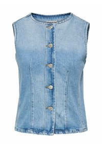 Bodywarmer - light blue denim