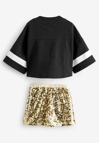 Next REGULAR FIT - Trapecinis sijonas - black gold