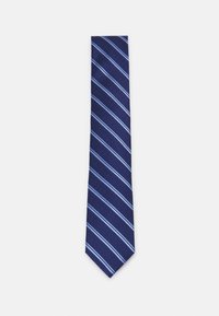 Michael Kors - CROSSHATCH AND STRIPE - Corbata - navy Imagen en miniatura 1