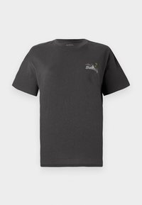 WHAT A VIBE TEE - T-shirt con stampa - off black