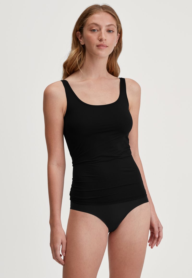 Calida SLEEK SKIN MIDI - Slip - schwarz