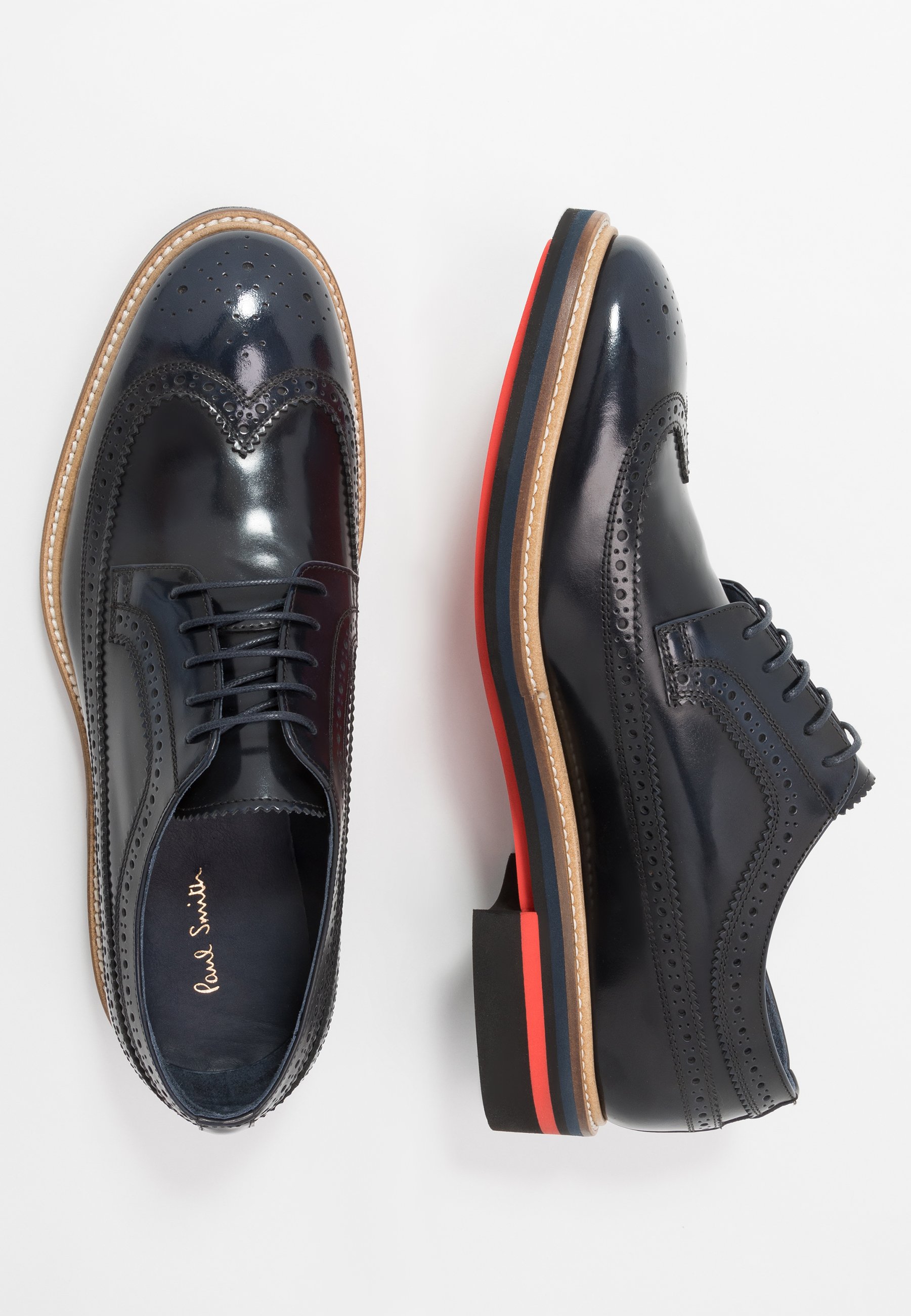 Paul Smith CHASE Snøresko dark navy Zalando.no Paul Smith CHASE Snøresko tan Zalando.no