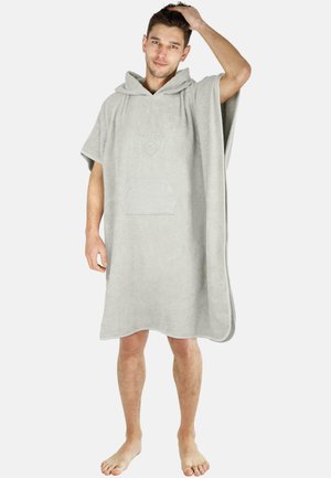 Normani Bademantel - hellgrau