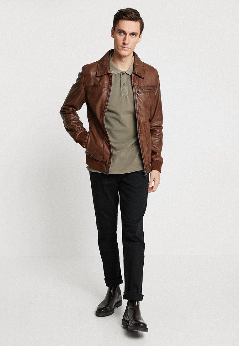 Oakwood BILLY Skinnjakke brown Zalando.no Oakwood BILLY Skinnjakke brown Zalando.no