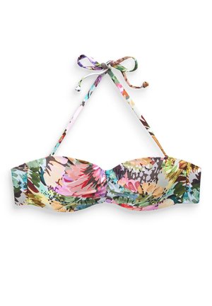 SHAPING PADDED BANDEAU STANDARD - Bikini pezzo sopra - multi floral