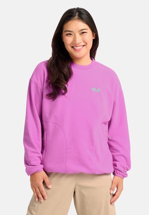 FIND THE WILD CREWNECK  - Fleece trui - foxglove