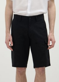Calliope BERMUDA IN LINO  - Shorts - nero