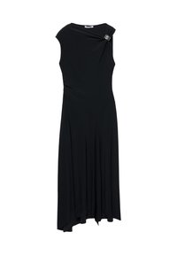 WITH BUCKLE - MIDI - Jurk - black
