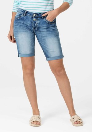 NALITZ - Jeansshort - fresh indigo wash