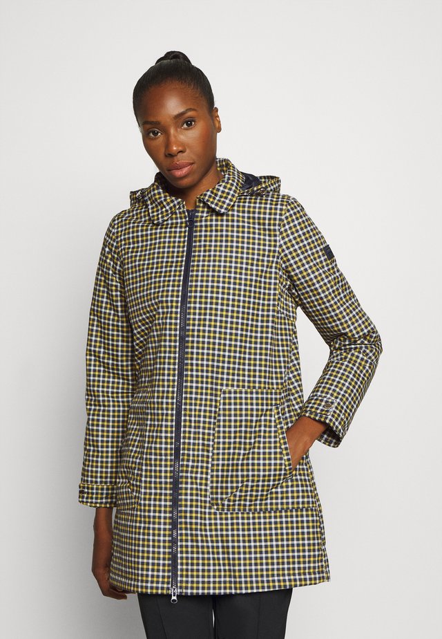 CELINDA - Chaqueta outdoor - navy/mustard