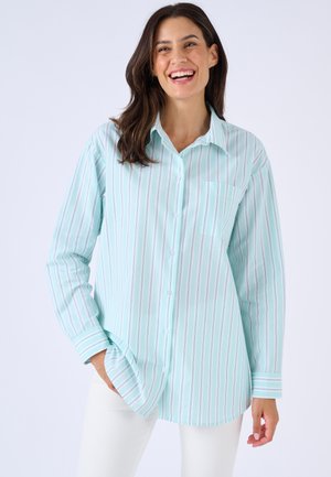 RAYÉE EN POPELINE  - Chemisier - vert rayé