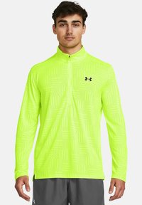 Under Armour - LONG-SLEEVES TECH VENT GTESSA - Neule - high vis yellow Pienoiskuva 1