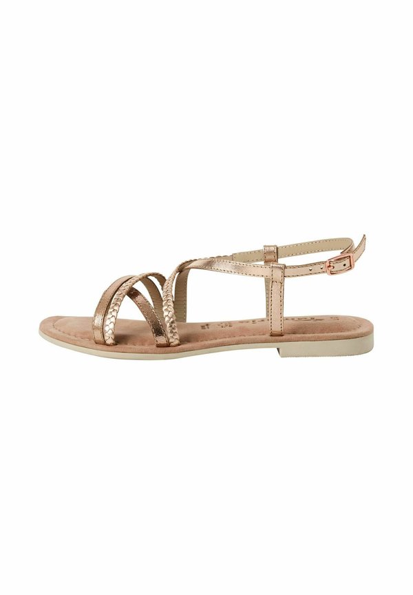 Riemensandalette - rose metallic