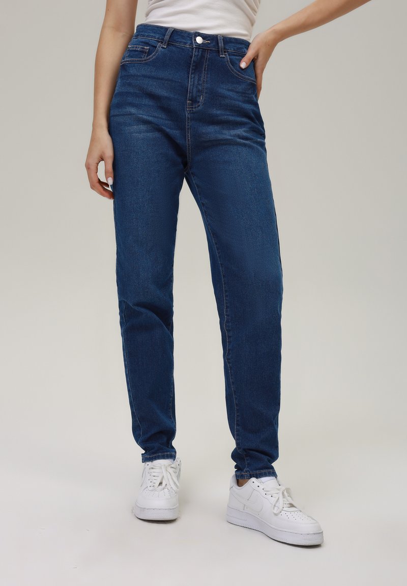 Even&Odd - Jeans slim fit - mid blue wash, Forstørre