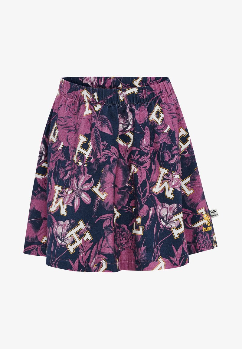 Hummel HMLGEOLOGY - A-snit nederdel - bordeaux