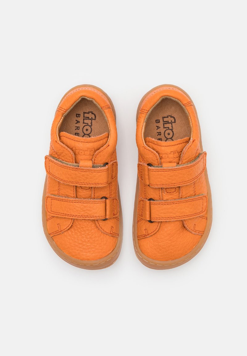 Kinder Klettschuhe | Froddo BAREFOOT UNISEX Klettschuh cognac/orange - QI75724 Kinder Klettschuhe | Froddo BAREFOOT UNISEX Klettschuh cognac/orange - QI75724