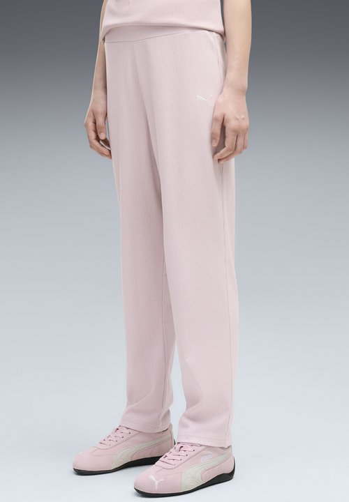 PUMA ELEVATED HIGH WAIST STRAIGHT LEG UNISEX - Leggings - misty pink — photo 2