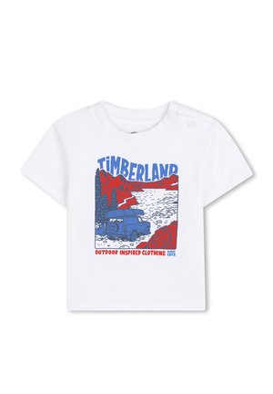 KURZÄRMELIGES - T-shirt imprimé - blanc