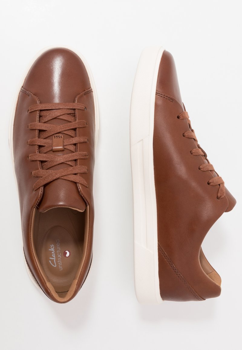 Baskets Clarks Costa Lace Pour Homme - Cuir Souple Et Léger | Confortable Et Responsable