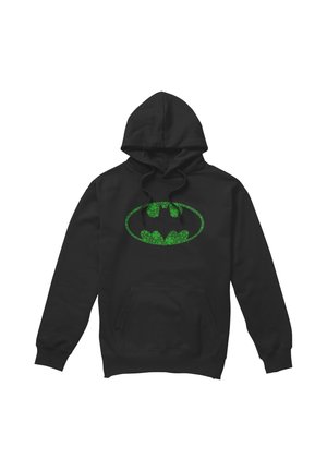 Cotton Soul, BATMAN ST. PATRICK'S DAY SHAMROCK LOGO - Hoodie - black