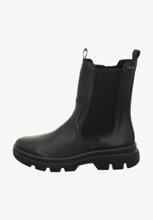 Platform ankle boots - schwarz